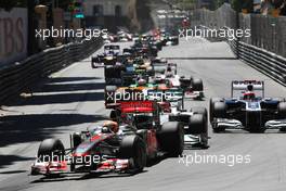 29.05.2011 Monaco, Monte Carlo, Lewis Hamilton (GBR), McLaren Mercedes, MP4-26 - Formula 1 World Championship, Rd 6, Monaco Grand Prix, Sunday Race