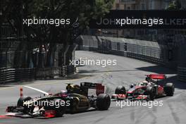 29.05.2011 Monte Carlo, Monaco,  Vitaly Petrov (RUS), Lotus Renalut F1 Team  - Formula 1 World Championship, Rd 06, Monaco Grand Prix, Sunday Race