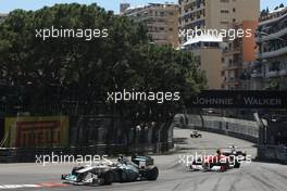 29.05.2011 Monte Carlo, Monaco,  Nico Rosberg (GER), Mercedes GP  - Formula 1 World Championship, Rd 06, Monaco Grand Prix, Sunday Race