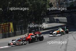 29.05.2011 Monte Carlo, Monaco,  Jerome d'Ambrosio (BEL), Virgin Racing  - Formula 1 World Championship, Rd 06, Monaco Grand Prix, Sunday Race