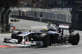 29.05.2011 Monte Carlo, Monaco,  Pastor Maldonado (VEN), Williams F1 Team  - Formula 1 World Championship, Rd 06, Monaco Grand Prix, Sunday Race