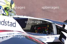 28.05.2011 Monaco, Monte Carlo, Cockpit detail of Pastor Maldonado (VEN), AT&T Williams, FW33 - Formula 1 World Championship, Rd 6, Monaco Grand Prix, Saturday Practice