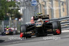 28.05.2011 Monte Carlo, Monaco,  Vitaly Petrov (RUS), Lotus Renalut F1 Team  - Formula 1 World Championship, Rd 06, Monaco Grand Prix, Saturday Practice