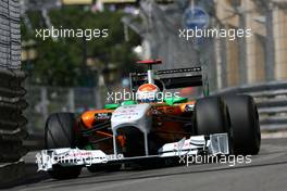 28.05.2011 Monte Carlo, Monaco,  Adrian Sutil (GER), Force India  - Formula 1 World Championship, Rd 06, Monaco Grand Prix, Saturday Practice