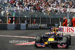 28.05.2011 Monaco, Monte Carlo, Mark Webber (AUS), Red Bull Racing, RB7 - Formula 1 World Championship, Rd 6, Monaco Grand Prix, Saturday Qualifying