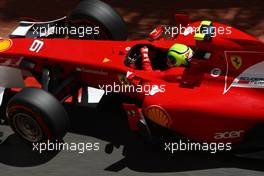 28.05.2011 Monte Carlo, Monaco,  Felipe Massa (BRA), Scuderia Ferrari - Formula 1 World Championship, Rd 06, Monaco Grand Prix, Saturday Practice