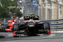 28.05.2011 Monte Carlo, Monaco,  Vitaly Petrov (RUS), Lotus Renalut F1 Team  - Formula 1 World Championship, Rd 06, Monaco Grand Prix, Saturday Practice