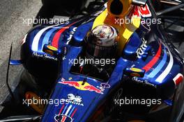 28.05.2011 Monte Carlo, Monaco,  Sebastian Vettel (GER), Red Bull Racing - Formula 1 World Championship, Rd 06, Monaco Grand Prix, Saturday Practice