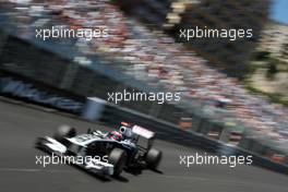 28.05.2011 Monaco, Monte Carlo, Rubens Barrichello (BRA), AT&T Williams, FW33 - Formula 1 World Championship, Rd 6, Monaco Grand Prix, Saturday Qualifying
