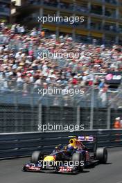 28.05.2011 Monaco, Monte Carlo, Mark Webber (AUS), Red Bull Racing, RB7 - Formula 1 World Championship, Rd 6, Monaco Grand Prix, Saturday Qualifying