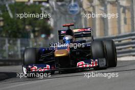 28.05.2011 Monte Carlo, Monaco,  Sebastien Buemi (SUI), Scuderia Toro Rosso  - Formula 1 World Championship, Rd 06, Monaco Grand Prix, Saturday Practice