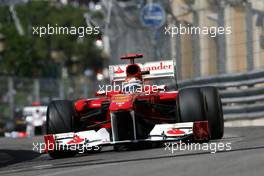 28.05.2011 Monte Carlo, Monaco,  Fernando Alonso (ESP), Scuderia Ferrari  - Formula 1 World Championship, Rd 06, Monaco Grand Prix, Saturday Practice