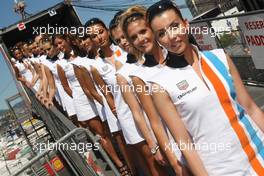 28.05.2011 Monaco, Monte Carlo, Girls - Formula 1 World Championship, Rd 6, Monaco Grand Prix, Saturday Qualifying