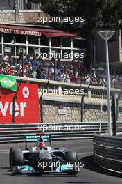 28.05.2011 Monaco, Monte Carlo, Michael Schumacher (GER), Mercedes GP Petronas F1 Team, MGP W02 - Formula 1 World Championship, Rd 6, Monaco Grand Prix, Saturday Practice