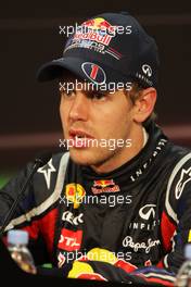 29.05.2011 Monaco, Monte Carlo, Winner, Sebastian Vettel (GER), Red Bull Racing - Formula 1 World Championship, Rd 6, Monaco Grand Prix, Sunday Press Conference