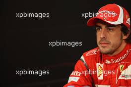 29.05.2011 Monaco, Monte Carlo, 2nd, Fernando Alonso (ESP), Scuderia Ferrari - Formula 1 World Championship, Rd 6, Monaco Grand Prix, Sunday Press Conference