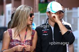 29.05.2011 Monte Carlo, Monaco,  Nico Rosberg (GER), Mercedes GP and his girlfriend Vivian Sibold (GER) - Formula 1 World Championship, Rd 06, Monaco Grand Prix, Sunday