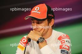 29.05.2011 Monaco, Monte Carlo, 3rd, Jenson Button (GBR), McLaren Mercedes - Formula 1 World Championship, Rd 6, Monaco Grand Prix, Sunday Press Conference