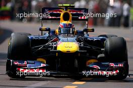 26.05.2011 Monte Carlo, Monaco,  Mark Webber (AUS), Red Bull Racing  - Formula 1 World Championship, Rd 06, Monaco Grand Prix, Thursday Practice