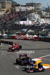 26.05.2011 Monte Carlo, Monaco,  Sébastien Buemi (SUI), Scuderia Toro Rosso - Formula 1 World Championship, Rd 06, Monaco Grand Prix, Thursday Practice