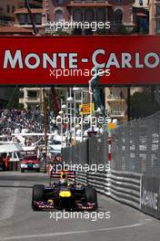 26.05.2011 Monte Carlo, Monaco,  Sebastian Vettel (GER), Red Bull Racing - Formula 1 World Championship, Rd 06, Monaco Grand Prix, Thursday Practice