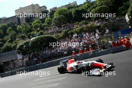 26.05.2011 Monte Carlo, Monaco,  Narain Karthikeyan (IND), Hispania Racing Team, HRT  - Formula 1 World Championship, Rd 06, Monaco Grand Prix, Thursday Practice