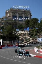 26.05.2011 Monte Carlo, Monaco,  Nico Rosberg (GER), Mercedes GP Petronas F1 Team - Formula 1 World Championship, Rd 06, Monaco Grand Prix, Thursday Practice