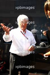 26.05.2011 Monte Carlo, Monaco,  Bernie Ecclestone (GBR) with a Hublot watch - Formula 1 World Championship, Rd 06, Monaco Grand Prix, Thursday