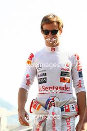 26.05.2011 Monte Carlo, Monaco,  Jenson Button (GBR), McLaren Mercedes - Formula 1 World Championship, Rd 06, Monaco Grand Prix, Thursday