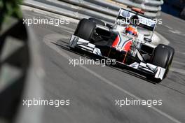 26.05.2011 Monaco, Monte Carlo, Narain Karthikeyan (IND), Hispania Racing F1 Team, HRT - Formula 1 World Championship, Rd 6, Monaco Grand Prix, Thursday Practice