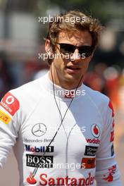 26.05.2011 Monte Carlo, Monaco,  Jenson Button (GBR), McLaren Mercedes - Formula 1 World Championship, Rd 06, Monaco Grand Prix, Thursday Practice