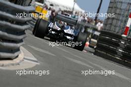 26.05.2011 Monte Carlo, Monaco,  Rubens Barrichello (BRA), Williams F1 Team  - Formula 1 World Championship, Rd 06, Monaco Grand Prix, Thursday Practice