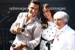 26.05.2011 Monte Carlo, Monaco,  Bernie Ecclestone (GBR) with a Hublot watch - Formula 1 World Championship, Rd 06, Monaco Grand Prix, Thursday