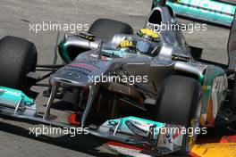 26.05.2011 Monte Carlo, Monaco,  Nico Rosberg (GER), Mercedes GP  - Formula 1 World Championship, Rd 06, Monaco Grand Prix, Thursday Practice