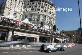 26.05.2011 Monaco, Monte Carlo, Nico Rosberg (GER), Mercedes GP Petronas F1 Team, MGP W02 - Formula 1 World Championship, Rd 6, Monaco Grand Prix, Thursday Practice
