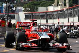 26.05.2011 Monte Carlo, Monaco,  Timo Glock (GER), Virgin Racing  - Formula 1 World Championship, Rd 06, Monaco Grand Prix, Thursday Practice