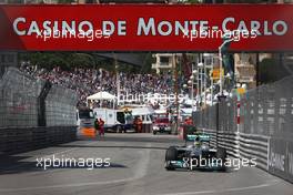 26.05.2011 Monte Carlo, Monaco,  Nico Rosberg (GER), Mercedes GP Petronas F1 Team - Formula 1 World Championship, Rd 06, Monaco Grand Prix, Thursday Practice