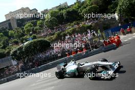 26.05.2011 Monte Carlo, Monaco,  Nico Rosberg (GER), Mercedes GP  - Formula 1 World Championship, Rd 06, Monaco Grand Prix, Thursday Practice