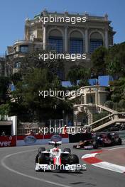 26.05.2011 Monte Carlo, Monaco,  Narain Karthikeyan (IND), Hispania Racing F1 Team, HRT - Formula 1 World Championship, Rd 06, Monaco Grand Prix, Thursday Practice
