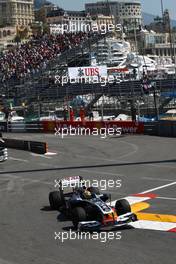 26.05.2011 Monte Carlo, Monaco,  Pastor Maldonado (VEN), AT&T Williams - Formula 1 World Championship, Rd 06, Monaco Grand Prix, Thursday Practice