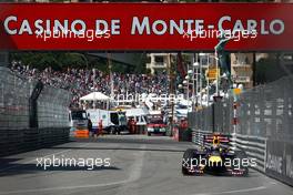 26.05.2011 Monte Carlo, Monaco,  Sebastian Vettel (GER), Red Bull Racing - Formula 1 World Championship, Rd 06, Monaco Grand Prix, Thursday Practice