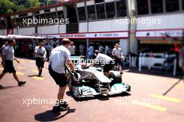 26.05.2011 Monte Carlo, Monaco,  Michael Schumacher (GER), Mercedes GP Petronas F1 Team - Formula 1 World Championship, Rd 06, Monaco Grand Prix, Thursday Practice