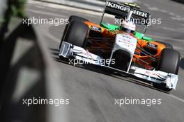 26.05.2011 Monaco, Monte Carlo, Paul di Resta (GBR) Force India F1 Team, VJM04 - Formula 1 World Championship, Rd 6, Monaco Grand Prix, Thursday Practice