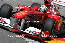 26.05.2011 Monte Carlo, Monaco,  Felipe Massa (BRA), Scuderia Ferrari  - Formula 1 World Championship, Rd 06, Monaco Grand Prix, Thursday Practice