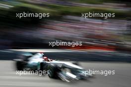 26.05.2011 Monte Carlo, Monaco,  Michael Schumacher (GER), Mercedes GP  - Formula 1 World Championship, Rd 06, Monaco Grand Prix, Thursday Practice