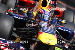 26.05.2011 Monaco, Monte Carlo, Mark Webber (AUS), Red Bull Racing, RB7 - Formula 1 World Championship, Rd 6, Monaco Grand Prix, Thursday Practice