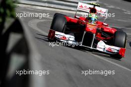 26.05.2011 Monaco, Monte Carlo, Felipe Massa (BRA), Scuderia Ferrari, F150 - Formula 1 World Championship, Rd 6, Monaco Grand Prix, Thursday Practice