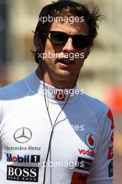 26.05.2011 Monte Carlo, Monaco,  Jenson Button (GBR), McLaren Mercedes - Formula 1 World Championship, Rd 06, Monaco Grand Prix, Thursday