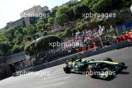 26.05.2011 Monte Carlo, Monaco,  Heikki Kovalainen (FIN), Team Lotus  - Formula 1 World Championship, Rd 06, Monaco Grand Prix, Thursday Practice