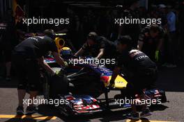 26.05.2011 Monte Carlo, Monaco,  Mark Webber (AUS), Red Bull Racing - Formula 1 World Championship, Rd 06, Monaco Grand Prix, Thursday Practice